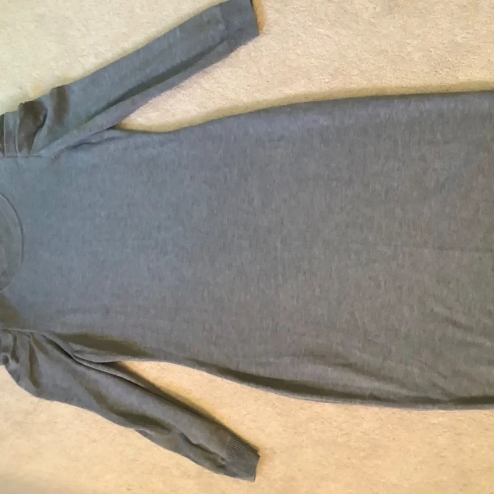 Calvin Klein grey sweater dress medium - Picture 2 of 6